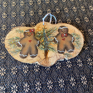 Gingerbread Couple Ornament # 105