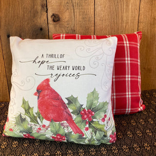 Cardinal Pillow