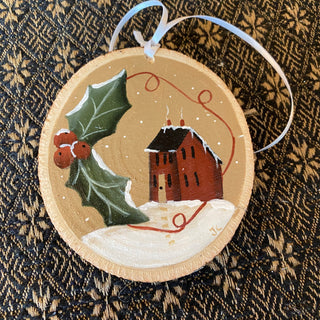 Saltbox House Ornament #104