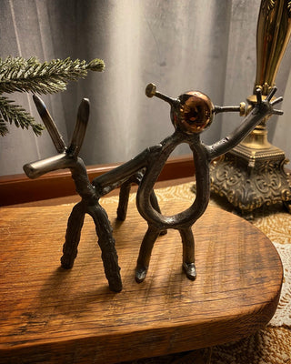 Handcrafted Shrek & Donkey