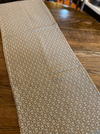 Cherry Blossom Mustard & Cream Table Runner 56"