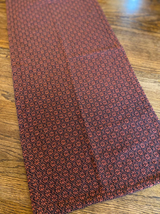 Cherry Blossom Orange & Black Table Runner – 32", 56", 72"
