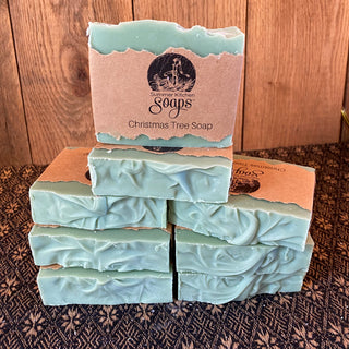 Christmas Tree Goat Milk Soap