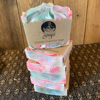 Country Christmas Goat Milk Soap