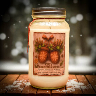 Cozy Christmas Spice Candle 24oz