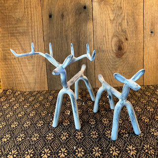 Handcrafted Deer Set // Cream