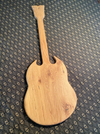 Handcrafted Guitar Charcuterie Board