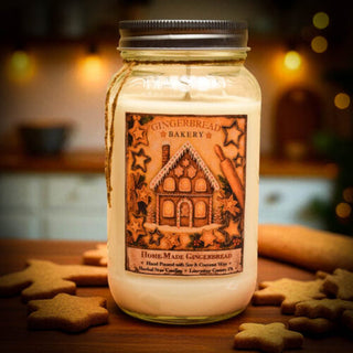 Homemade Gingerbread Candle 24oz