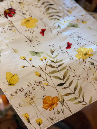 Floral Table Runner
