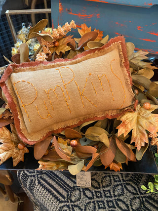 Pumpkins Pillow Tuck Golden Orange