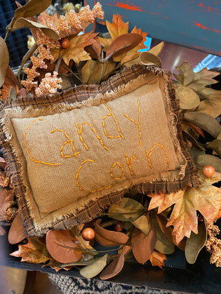 Candy Corn Pillow Tuck