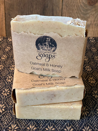 Oatmeal & Honey Goat Milk Soap