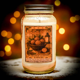 Orange Clove & Spices Candle 24oz