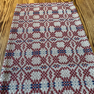 Patriots Knot Cranberry/Navy/Linen Table Runner – 32", 56", 72"