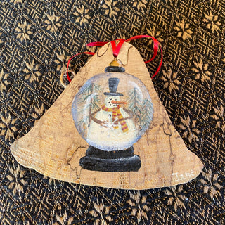 Snowman Globe Ornament #102