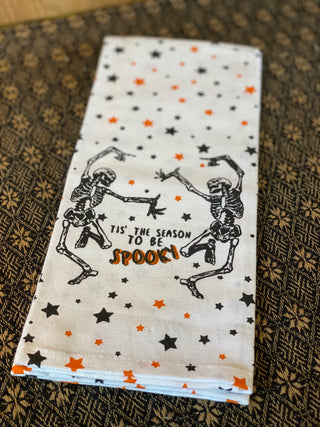 Tis the Season to be Spooky Kitchen Towel