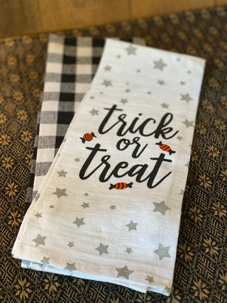 Trick or Treat Kitchen Towel Set