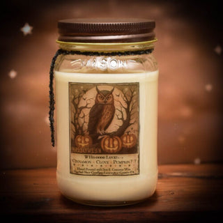 Whoo-ooo Loves Cinnamon Clove & Pumpkin Candle 16oz